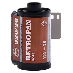 Retro Pan 320 Soft Film Roll